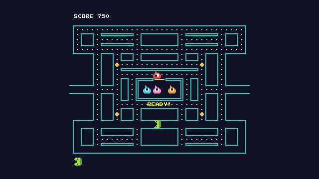 The finished maze chase game